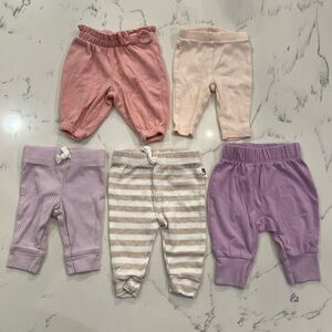 Carter's Soft Pink Baby Pants